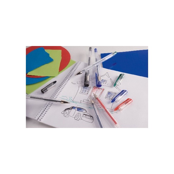 Bolígrafs de gel neó/metal·litzat