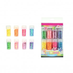 Purpurina de colors - 6...