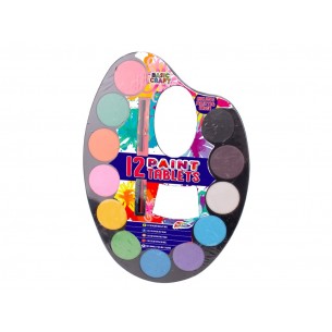 Paleta de pintor - 12 colores