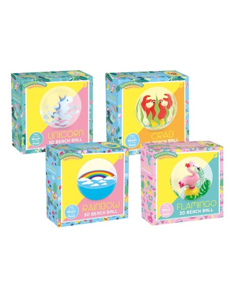 Pilota de plàstic 3D - 30 cm.