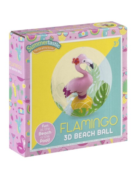 Pelota de plástico 3D - 30 cm.
