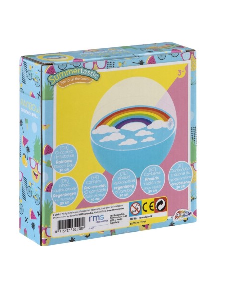 Pilota de plàstic 3D - 30 cm.