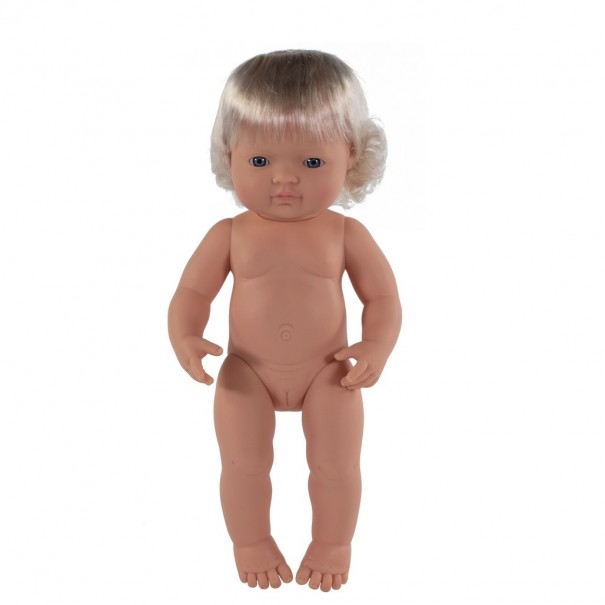 Muñeco bebé niña recién nacida - 38 cm