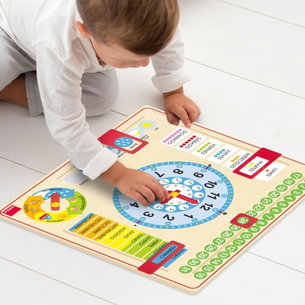 Rellotge Calendari - Castellà