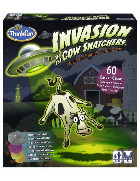 Invasion of the Cow Snatchers - Juego de lógica
