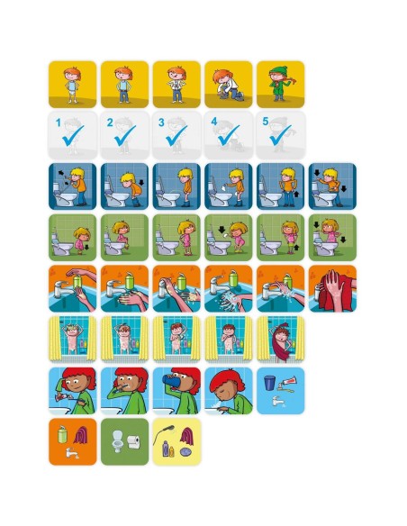 Aprender hábitos de higiene