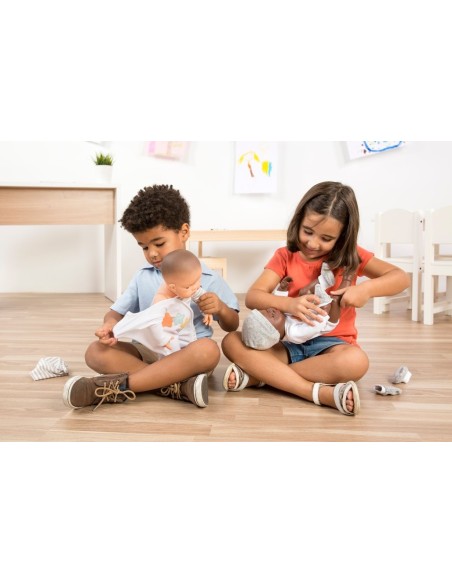 Pijama beige para muñeco