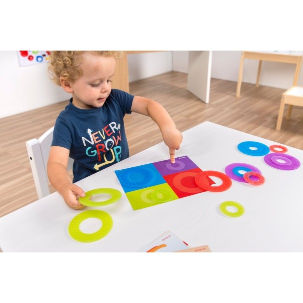 Cercles translúcids amb fitxes...