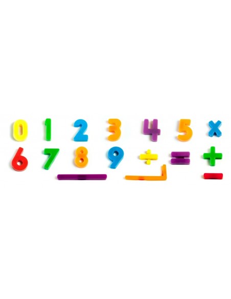 Números magnéticos - 54 pzs.