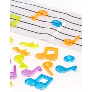 Notes musicals translúcides 2