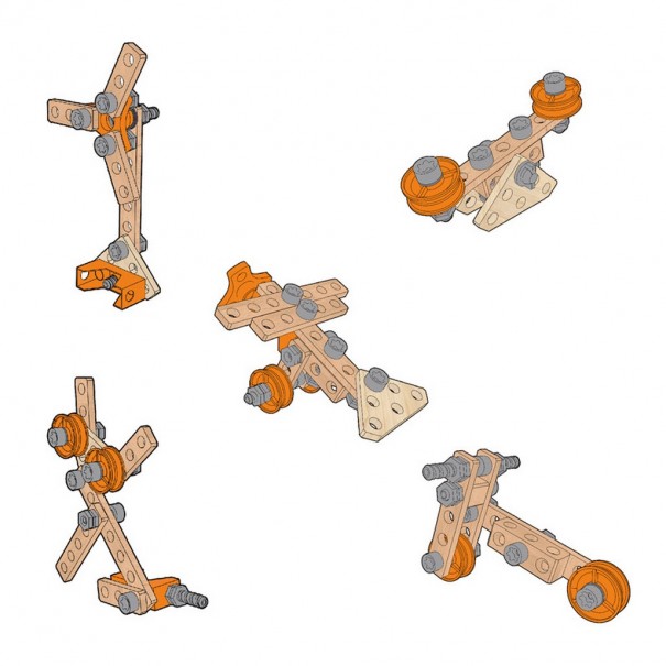 Kit de tornillos y tuercas - 42 pzs.