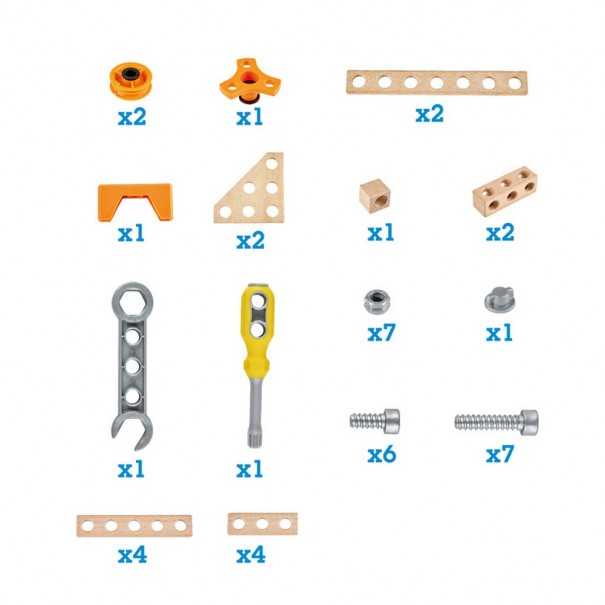 Kit de cargols i rosques - 42 pcs.