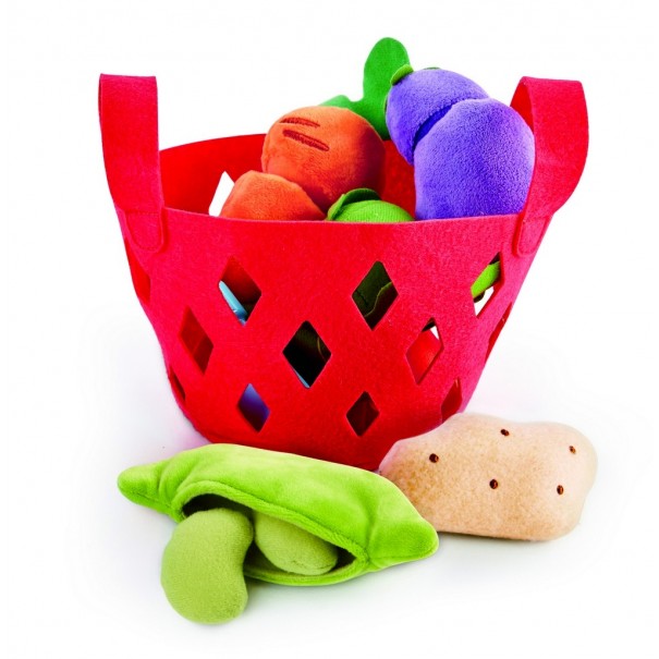 Cistella de vegetals de joguina