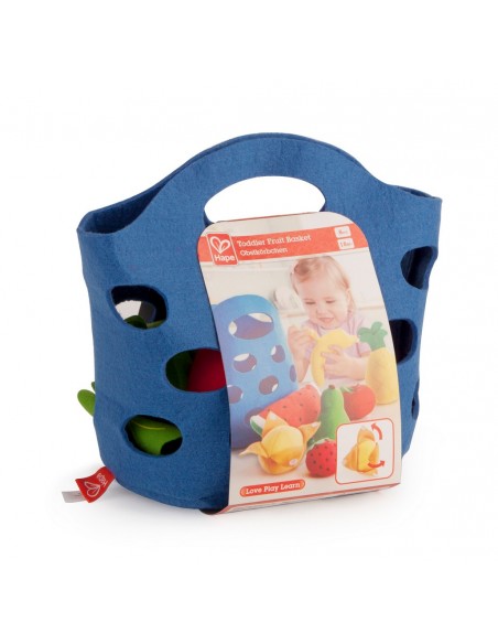 Cesta de frutas de juguete