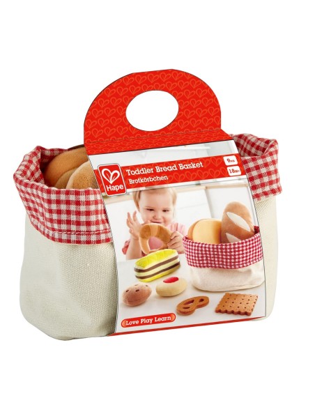 Cesta de pan de juguete