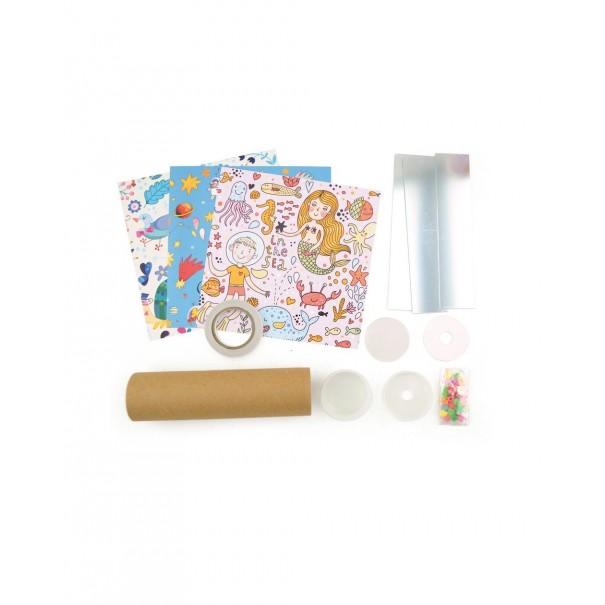 Crea tu caleidoscopio Manualidad