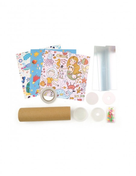 Crea tu caleidoscopio Manualidad