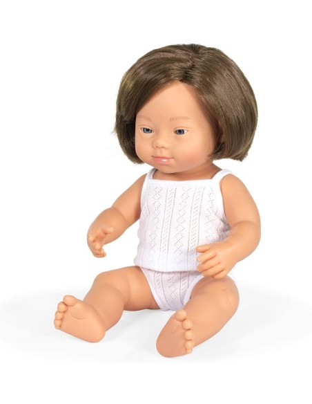Muñeca bebé con Síndrome de Down