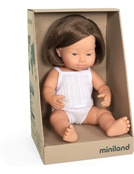 Muñeca bebé con Síndrome de Down