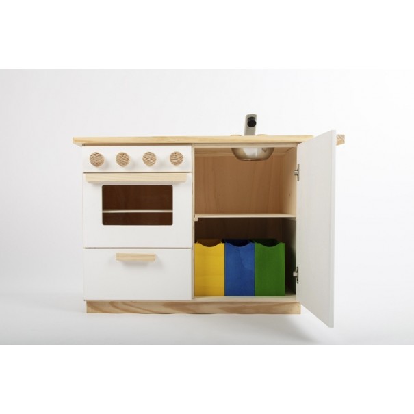 Cocina moderna de madera