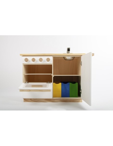 Cocina moderna de madera