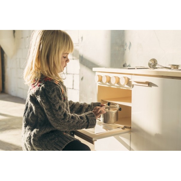 Cocina moderna de madera