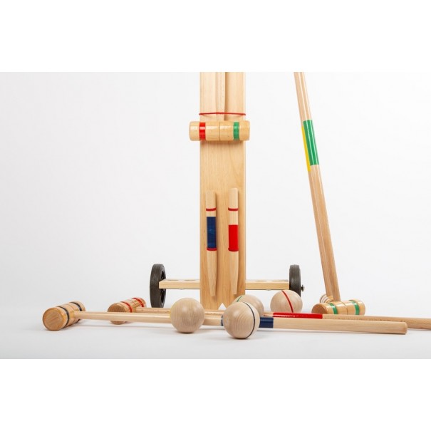 Croquet juego para 4 jugadores