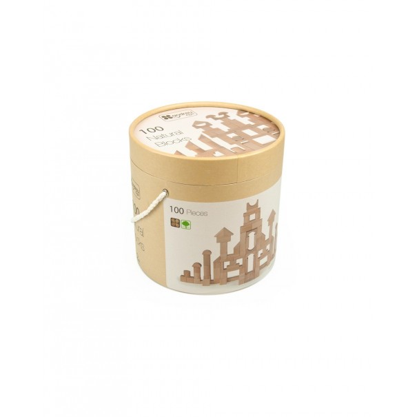 Construcción de madera natural - 100...