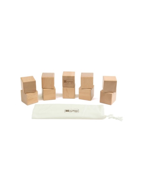 10 Cubs sensorials amb so