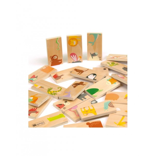  Domino Puzle Animals