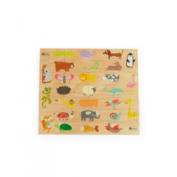 Dominó Puzzle Animales