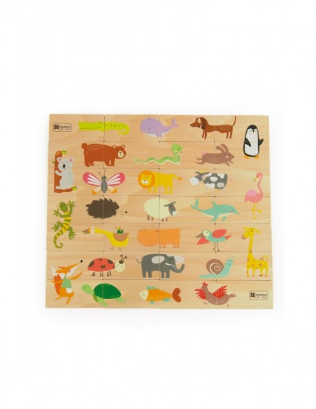 Dominó Puzzle Animales
