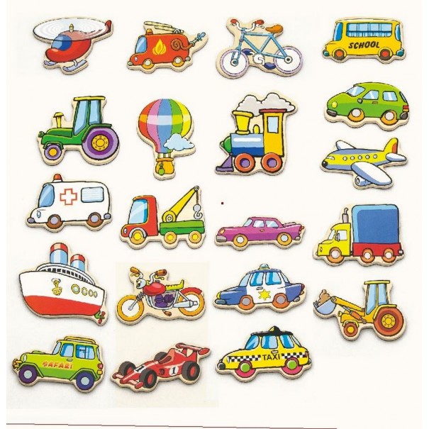 Vehículos magnéticos - 20 pzs.