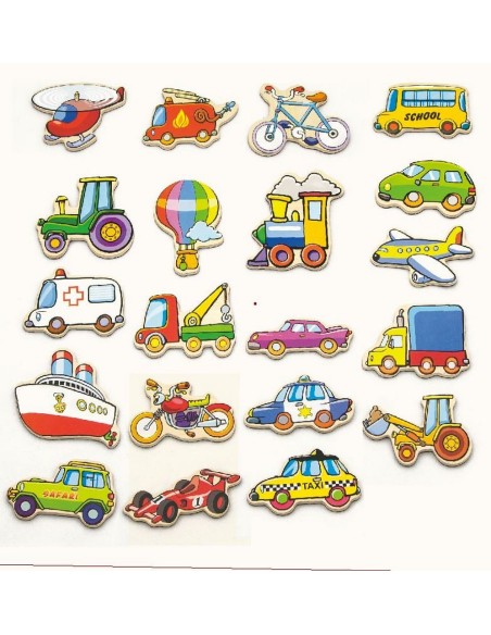 Vehículos magnéticos - 20 pzs.