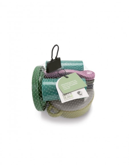 Vajilla de juguete de plástico reciclado