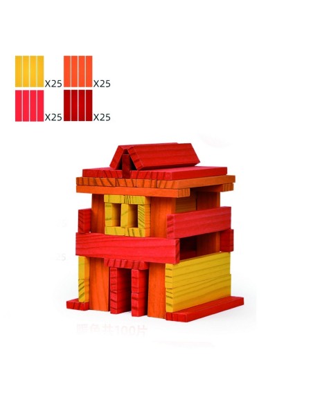 City Blocks - Colores cálidos