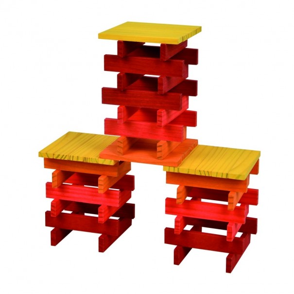 City Blocks - Colores cálidos