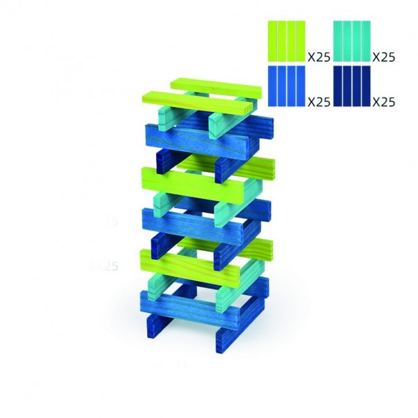 City Blocks - Colores fríos