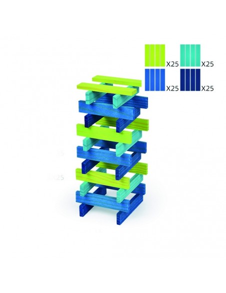 City Blocks - Colores fríos