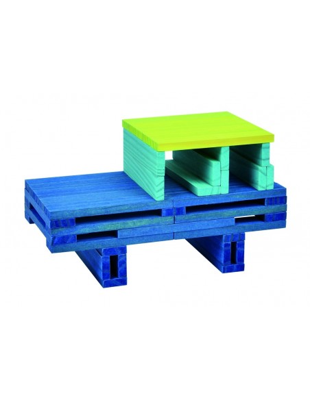 City Blocks - Colores fríos