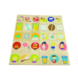 Puzzle Secuencias de Madera 2