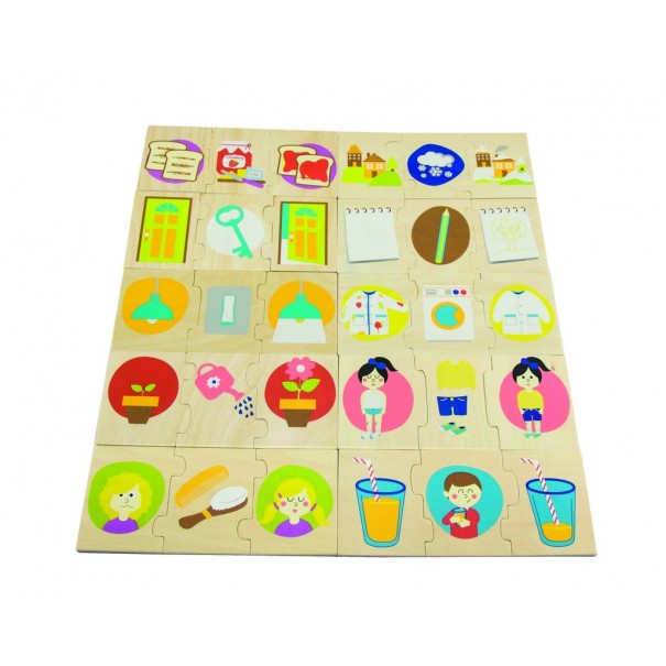 Puzzle Secuencias de Madera