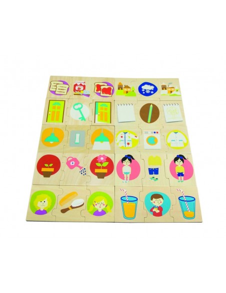 Puzzle Secuencias de Madera