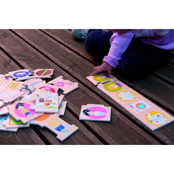 Puzzle Secuencias de Madera