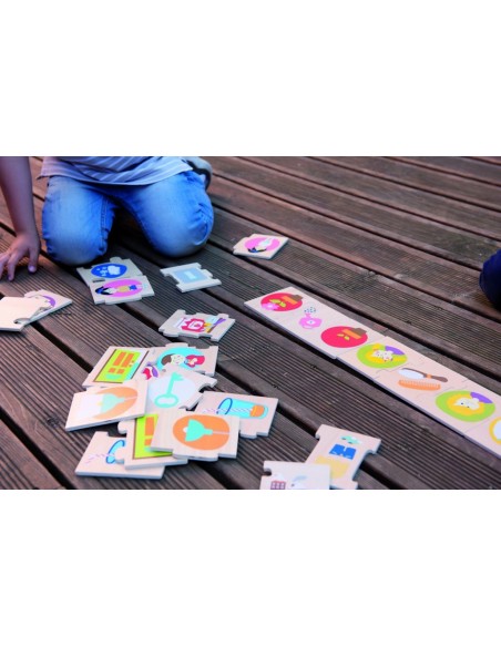Puzzle Secuencias de Madera