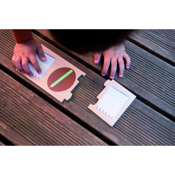 Puzzle Secuencias de Madera