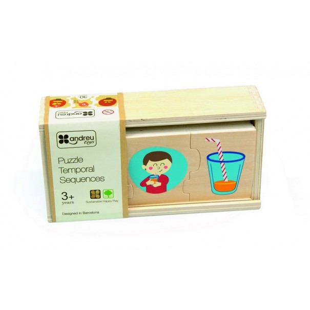 Puzzle Secuencias de Madera
