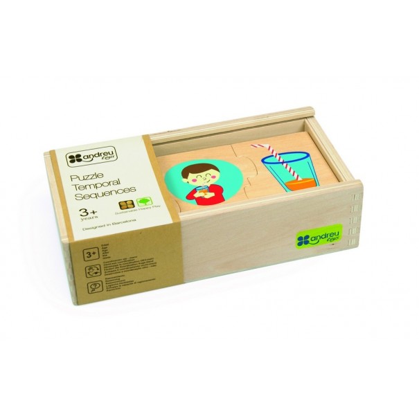 Puzzle Secuencias de Madera