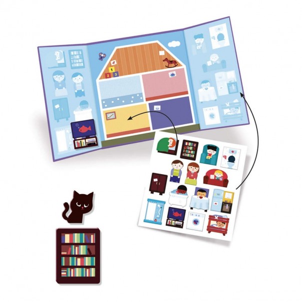  Stickers reutilitzables - La casa