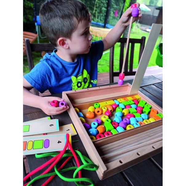 Formas Ensartables de Madera